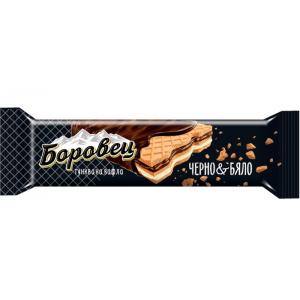 В-ЛA БОРОВЕЦ ЧЕРНО И БЯЛО С КАКАОВА ГЛАЗУРА 30гр