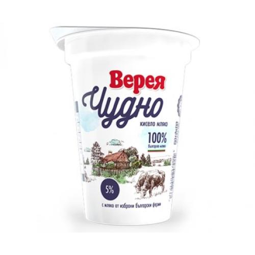 ВЕРЕЯ КИСЕЛО МЛЯКО 5% ЧУДНО