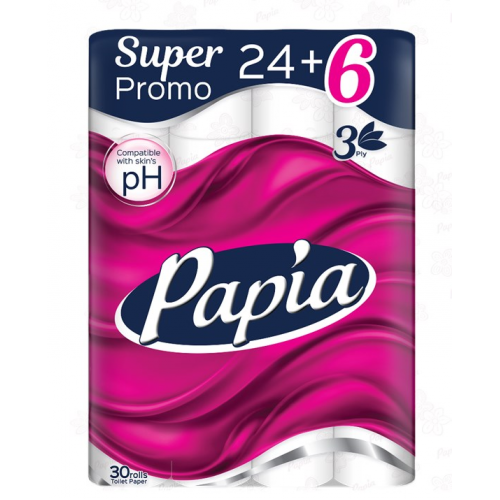 ТХ PAPIA 24+6 БЯЛА /4285/