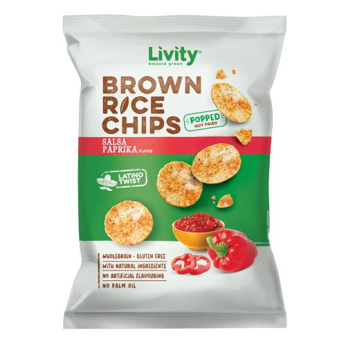 ОРИЗОВ ЧИПС ЛИВИТИ 0.060 САЛСА ПАПРИКА /1205/