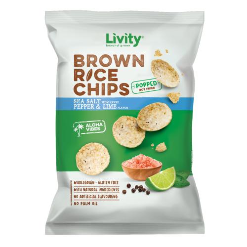 ОРИЗОВ ЧИПС ЛИВИТИ 0.060 ХАВАЙСКА МОРСКА СОЛ, ЧЕРЕН ПИПЕР И ЛАЙМ /1151/