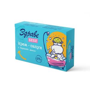 АРОМА ЗДРАВЕ БЕБЕ САПУН 0.075 БАДЕМОВО МАСЛО