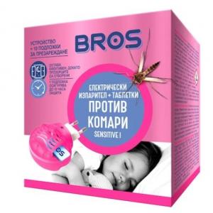 БРОС ЗА ДЕЦА ЕЛ-ИЗПАРИТЕЛ П/В КОМАРИ+10 ТАБЛЕТКИ /3511/