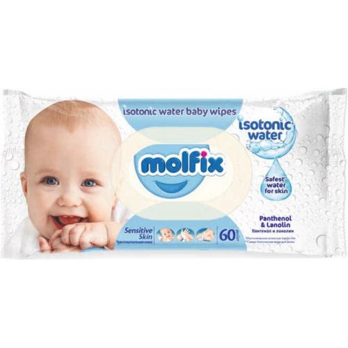 МОЛФИКС МОКРИ КЪРПИ СИНИ С КАПАК SENSITIVE /5453/