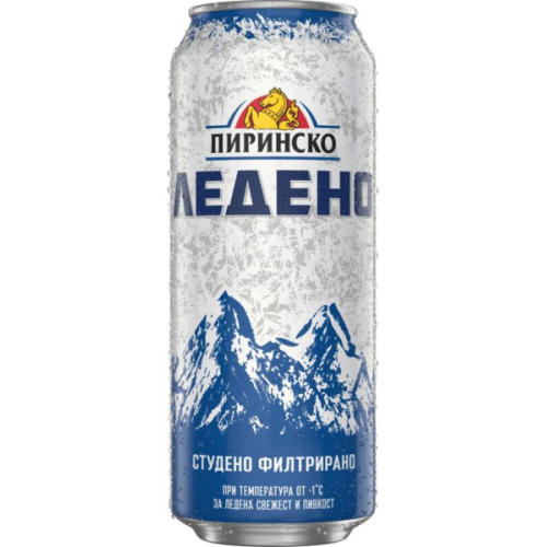 БИРА ПИРИНСКО ЛЕДЕНО 0.500 КЕН