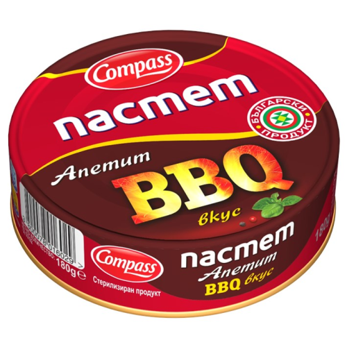 КОМПАС ПАСТЕТ АПЕТИТ 0.180 БАРБЕКЮ