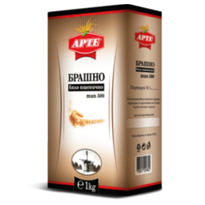АРТЕ БЯЛО ПШЕНИЧНО БРАШНО ТИП 500 1КГ