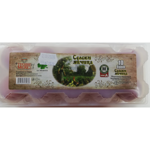 ЯЙЦА СЕЛСКИ ЯЙЧИЦА М 10бр КУТИЯ