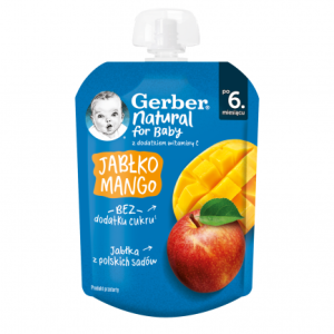 ГЕРБЕР ПАУЧ 0.080 ЯБЪЛКА И МАНГО