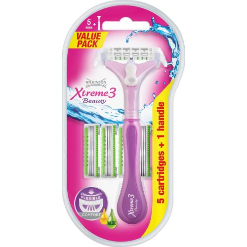 САМОБРЪСНАЧКА XTREME3 HIBRID BEAUTY 1+5  НОЖЧЕТА