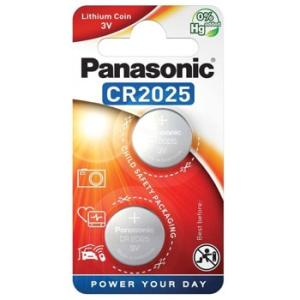 БАТЕРИЯ PANASONIC CR 2025 ЕР /2БР