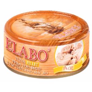 ЕЛАБО РИБА ТОН ФИЛЕ РАСТИТЕЛНО МАСЛО 0.160 /0095/