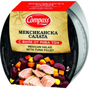 КОМПАС МЕКСИКАНСКА САЛАТА С ФИЛЕ ОТ РИБА ТОН 0.160