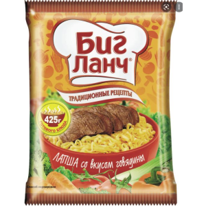 БИГ ЛАНЧ ИНСТАНТНИ СПАГЕТИ 0.075 ГОВЕЖДО /2746/