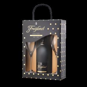 ФРЕЖЕНЕ 0.750 КОРДОН НЕГРО БРУТ С ДВЕ ЧАШИ