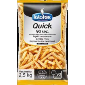 БЛАНШИРАНИ КАРТОФИ IGLOTEX 2.500 БЪРЗОПЪРЖЕЩИ СЕ