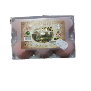 ЯЙЦА СЕЛСКИ ЯЙЧИЦА XL 6бр КУТИЯ