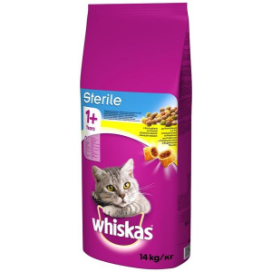 УИСКАС СУХО 14кг РИБА ТОН/4390/