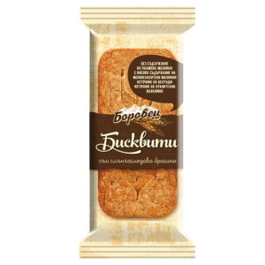 БИСКВИТИ БОРОВЕЦ СЪС СЛЪНЧОГЛЕДОВО БРАШНО 48г