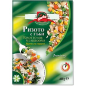 СТОРКО ЗАМРАЗЕНО РИЗОТО С ГЪБИ 0.400