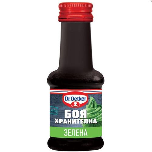 ДР ЙОТКЕР ЗЕЛЕНА БОЯ ХРАНИТЕЛНА ТЕЧНА 0.030
