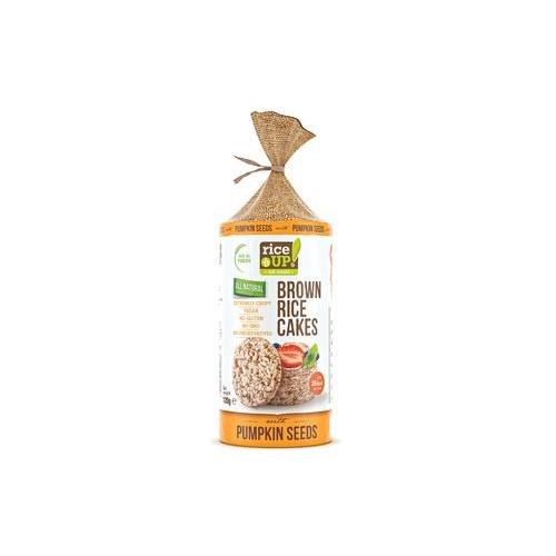RICE UP ОРИЗОВИ БИСКВИТИ ТИКВЕНИ СЕМЕНА 120G