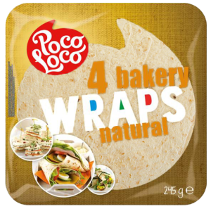 ПОКО ЛОКО 4 БЕЙКЪРИ ПШЕНИЧНИ ТОРТИЛИ 25СМ 0.245 /2060/