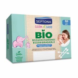СЕПТОНА БИОРАЗГРАДИМИ КЛЕЧКИ ЗА УШИ 50бр БЕБЕ