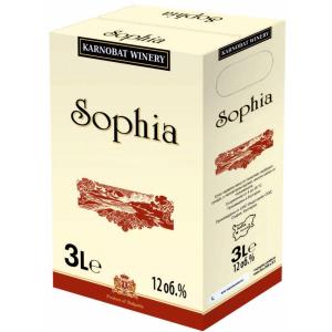 ВИНО СОФИЯ КАРНОБАТ 3л РОЗЕ