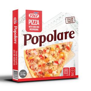 ЗАМРАЗЕНА ПИЦА VICI 0.315 С ШУНКА И ГЪБИ