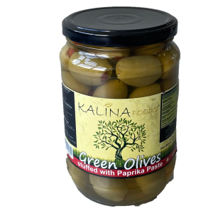 КАЛИНА МАСЛИНИ ЗЕЛЕНИ 0.600 БУРКАН С ЧУШКА /4368/