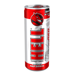 ЕНЕРГИЙНА НАПИТКА HELL 0.250 ЧЕРВЕНО ГРОЗДЕ