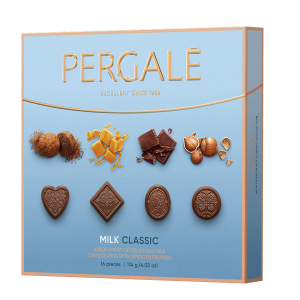 ПЕРГАЛЕ КЛАСИК Б-НИ 0.114 АСОРТИ С МЛЕЧЕН ШОКОЛАД