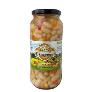 КАМПЕЗЕ БЯЛ БОБ СЪС ЗЕЛЕНЧУЦИ 0.540 БУРКАН