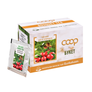 БИЛКОКООП ЧАЙ БУКЕТ АЛУМИНИЕВО ПЛИКЧЕ С КОНЕЦ /0235/