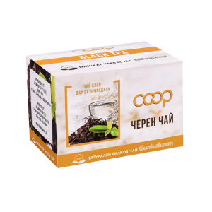 БИЛКОКООП ЧАЙ ЧЕРЕН АЛУМИНИЕВО ПЛИКЧЕ С КОНЕЦ /2222/