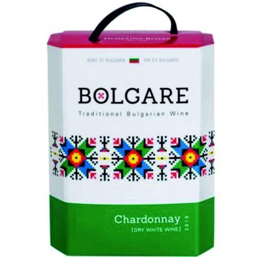 ВИНО BOLGARE 3л BAG RN BOX ШАРДОНЕ