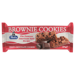 МЕРБА БИСКВИТИ БРАУНИ 0.200 /0208/