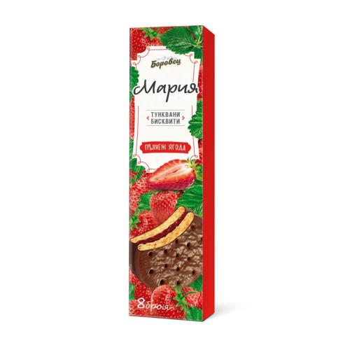 ТУНКВАНИ СЛЕПЕНИ БИСКВИТИ МАРИЯ 0.200 СЪС СЛАДКО ОТ ЯГОДИ