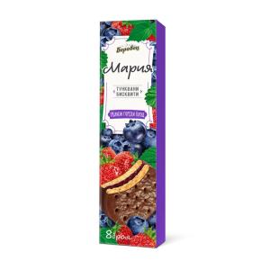 ТУНКВАНИ СЛЕПЕНИ БИСКВИТИ МАРИЯ 0.200 СЪС СЛАДКО ОТ ГОРСКИ ПЛОД
