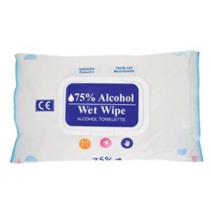 СЕПТОНА АНТИБАКТЕРИАЛНИ КЪРПИ WET WIPES 75% ALCOHOL 15бр