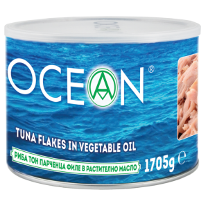ОКЕАН РИБА ТОН ПАРЧЕТА РАСТИТЕЛНО МАСЛО 1.705/0033/