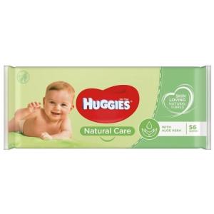 МОКРИ КЪРПИ HUGIES 56бр WITH ALOE VERA /0152/