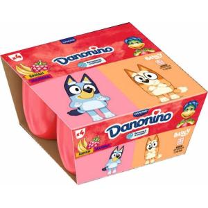 ДАНОНИНО БАНАН/МАЛИНА 4х0.050