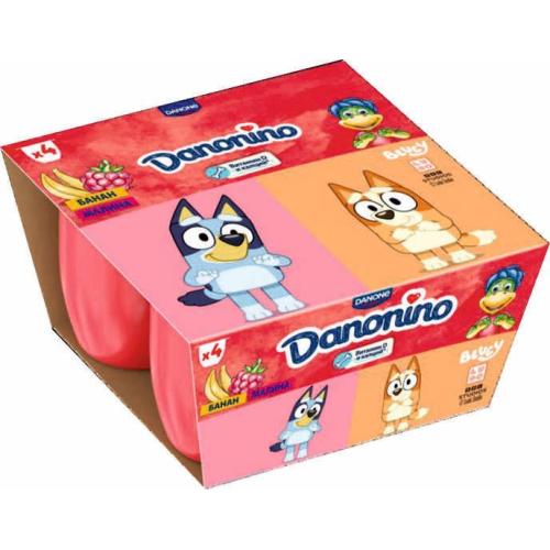 ДАНОНИНО БАНАН/МАЛИНА 4х0.050