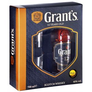 УИСКИ ГРАНТС 0.700 12год. С ДВЕ ЧАШИ