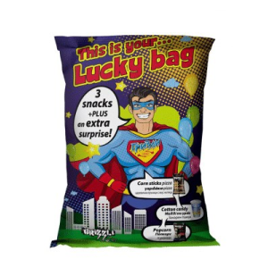 СНАКС ГРИЗЛИ LUCKY BAG МОМЧЕ
