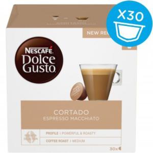 НЕСКАФЕ КАПСУЛИ 30БР.КУТИЯ ЕСПРЕСО КОРТАДО