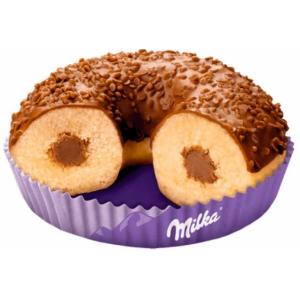 ДОНАТ MILKA С ШОКОЛАД И ПОРЪСКА