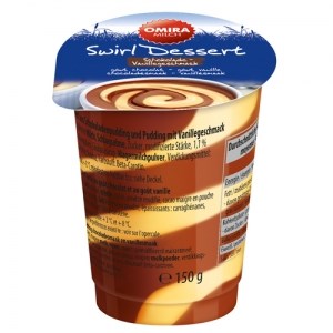 ПУДИНГ ШОКО/ВАНИЛИЯ OMIRA 0.150 /9553/